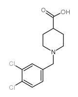 cas no 147959-16-8 is 1-[(3,4-dichlorophenyl)methyl]piperidine-4-carboxylic acid