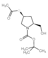 cas no 148017-42-9 is 1-Pyrrolidinecarboxylic acid, 4-(acetylthio)-2-(hydroxymethyl)-, 1,1-dimethylethyl ester, (2S,4S)
