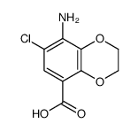 cas no 148703-26-8 is 8-AMINO-7-CHLORO-2,3-DIHYDROBENZO[B][1,4]DIOXINE-5-CARBOXYLIC ACID