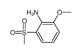 cas no 148726-71-0 is 2-METHOXY-6-(METHYLSULFONYL)ANILINE
