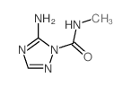 cas no 1488-96-6 is 1H-1,2,4-Triazole-1-carboxamide,5-amino-N-methyl-