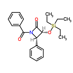 cas no 149249-91-2 is (3R,4S)-1-Benzoyl-4-phenyl-3-[(triethylsilyl)oxy]-2-azetidinone