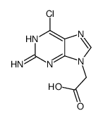 cas no 149376-70-5 is 2-(2-amino-6-chloropurin-9-yl)acetic acid