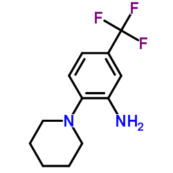 cas no 1496-40-8 is 2-piperidino-5-(trifluoromethyl)aniline