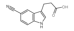 cas no 149681-66-3 is 1H-INDOLE-3-PROPANOIC ACID, 5-CYANO-