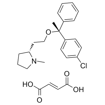 cas no 14976-57-9 is Clemastine fumarate
