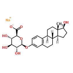 cas no 14982-12-8 is β-Estradiol 3-(β-D-glucuronide) sodium salt