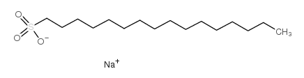 cas no 15015-81-3 is 1-hexadecanesulfonic acid sodium salt