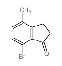 cas no 15069-48-4 is 1H-Inden-1-one,7-bromo-2,3-dihydro-4-methyl-