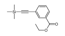 cas no 150969-58-7 is ethyl 3-(2-trimethylsilylethynyl)benzoate