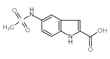 cas no 150975-95-4 is 5-methylsulfonaminoindole-2-carboxylic acid