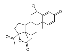 cas no 151-69-9 is [(6S,8R,9S,10R,13S,14S,17R)-17-acetyl-6-chloro-10,13-dimethyl-3-oxo-7,8,9,11,12,14,15,16-octahydro-6H-cyclopenta[a]phenanthren-17-yl] acetate