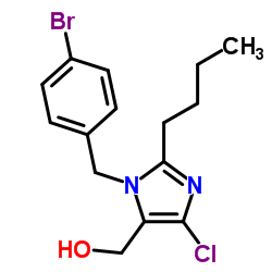 cas no 151012-31-6 is 3-(4-Bromobenzyl)-2-butyl-4-chloro-1H-imidazol-5-ylmethanol