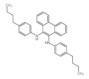 cas no 151026-68-5 is N9,N10-BIS(4-BUTYLPHENYL)PHENANTHRENE-9,10-DIAMINE