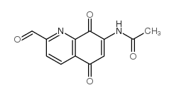 cas no 151418-47-2 is n-(2-formyl-5,8-dioxo-5,8-dihydroquinolin-7-yl)acetamide