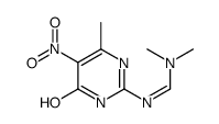 cas no 151587-54-1 is 2-[(Dimethylamino)methylene]amino-6-methyl-5-nitro-4-pyrimidinol