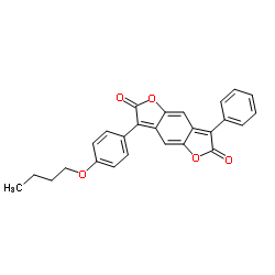 cas no 152165-67-8 is 3-(4-Butoxyphenyl)-7-phenylfuro[2,3-f][1]benzofuran-2,6-dione