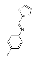 cas no 15310-76-6 is Benzenamine,4-iodo-N-(2-thienylmethylene)-