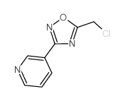 cas no 15328-03-7 is 3-[5-(Chloromethyl)-1,2,4-oxadiazol-3-yl]pyridine