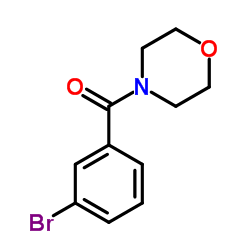 cas no 153435-81-5 is (3-Bromophenyl)(4-morpholinyl)methanone