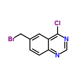 cas no 153436-68-1 is 6-(Bromomethyl)-4-chloroquinazoline