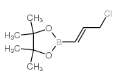 cas no 153724-93-7 is 3-Chloropropenyl-1-boronic acid pinacol ester,2-(3-Chloro-propenyl)-4,4,5,5-tetramethyl-[1,3,2]dioxaborolane