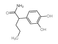 cas no 154-62-1 is 2-(3,4-dihydroxyphenyl)valeramide