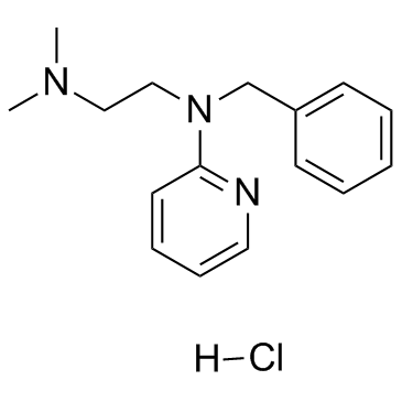 cas no 154-69-8 is Tripelennamine (hydrochloride)
