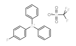 cas no 154093-57-9 is Diphenyl(4-fluorophenyl)sulphoniumtrifluoromethanesulphonate