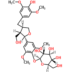 cas no 154418-16-3 is 5,5'-Dimethoxylariciresil 4-O-glucoside
