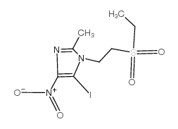 cas no 154475-33-9 is 1-[2-(ETHYLSULFONYL)ETHYL]-5-IODO-2-METHYL-4-NITRO-1H-IMIDAZOLE