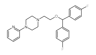 cas no 154558-38-0 is 1-[2-[BIS(4-FLUOROPHENYL)METHOXY]ETHYL]-4-(PYRIDINYL)-PIPERAZINE