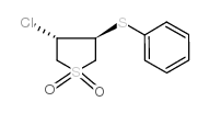 cas no 15507-87-6 is 3-chloro-4-phenylsulfanylthiolane 1,1-dioxide