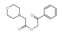 cas no 15518-84-0 is phenacyl 2-morpholin-4-ylacetate