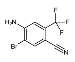 cas no 155255-45-1 is 4-Amino-5-bromo-2-(trifluoromethyl)benzonitrile