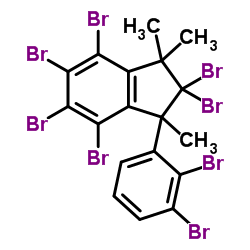 cas no 155613-93-7 is Octabromo-1,3,3-trimethyl-1-phenylindan