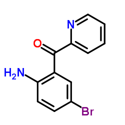 cas no 1563-56-0 is 2-(2-Amino-5-bromobenzoyl)pyridine