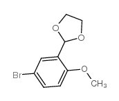 cas no 156603-10-0 is 2-(5-bromo-2-methoxyphenyl)-1,3-dioxolane
