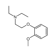 cas no 15687-23-7 is N,N-Diethyl-2-(2-methoxyphenoxy)ethanamine