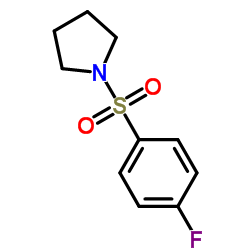cas no 157187-14-9 is 1-[(4-Fluorophenyl)sulfonyl]pyrrolidine