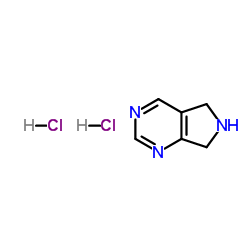 cas no 157327-51-0 is 6,7-Dihydro-5H-pyrrolo-[3,4-d]-pyrimidine dihydrochloride
