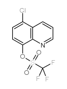 cas no 157437-38-2 is 5-chloro-8-quinolinetrifluoromethanesul&