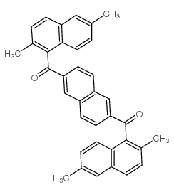 cas no 157585-49-4 is [6-(2,6-dimethylnaphthalene-1-carbonyl)naphthalen-2-yl]-(2,6-dimethylnaphthalen-1-yl)methanone