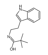 cas no 15776-48-4 is N-[2-(1H-Indol-3-yl)ethyl]-2,2-dimethylpropanamide