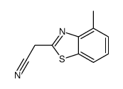 cas no 157764-01-7 is 2-(4-METHYLBENZO[D]THIAZOL-2-YL)ACETONITRILE