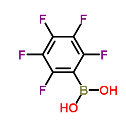cas no 1582-24-7 is 2,3,4,5,6-Pentafluorobenzeneboronic acid