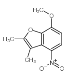 cas no 15868-62-9 is 7-methoxy-2,3-dimethyl-4-nitro-1-benzofuran