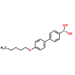 cas no 158937-25-8 is [4'-(Pentyloxy)-4-biphenylyl]boronic acid