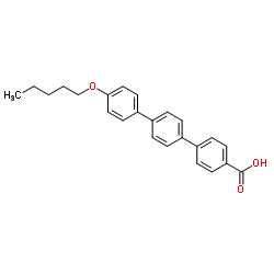 cas no 158938-08-0 is [1,1':4',1''-Terphenyl]-4-carboxylic acid, 4''-(pentyloxy)-