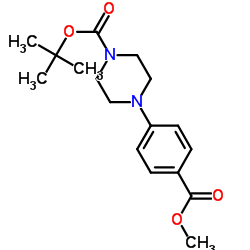 cas no 158985-36-5 is 1-Boc-4-(4-methoxycarbonylphenyl)piperazine